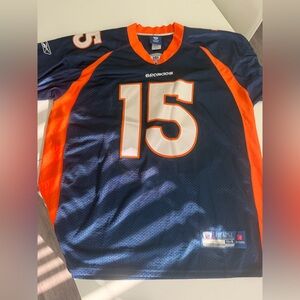 Tim Tebow #15 Denver Broncos Signed Reebok NFL On Field Jersey Size 54 Autograph